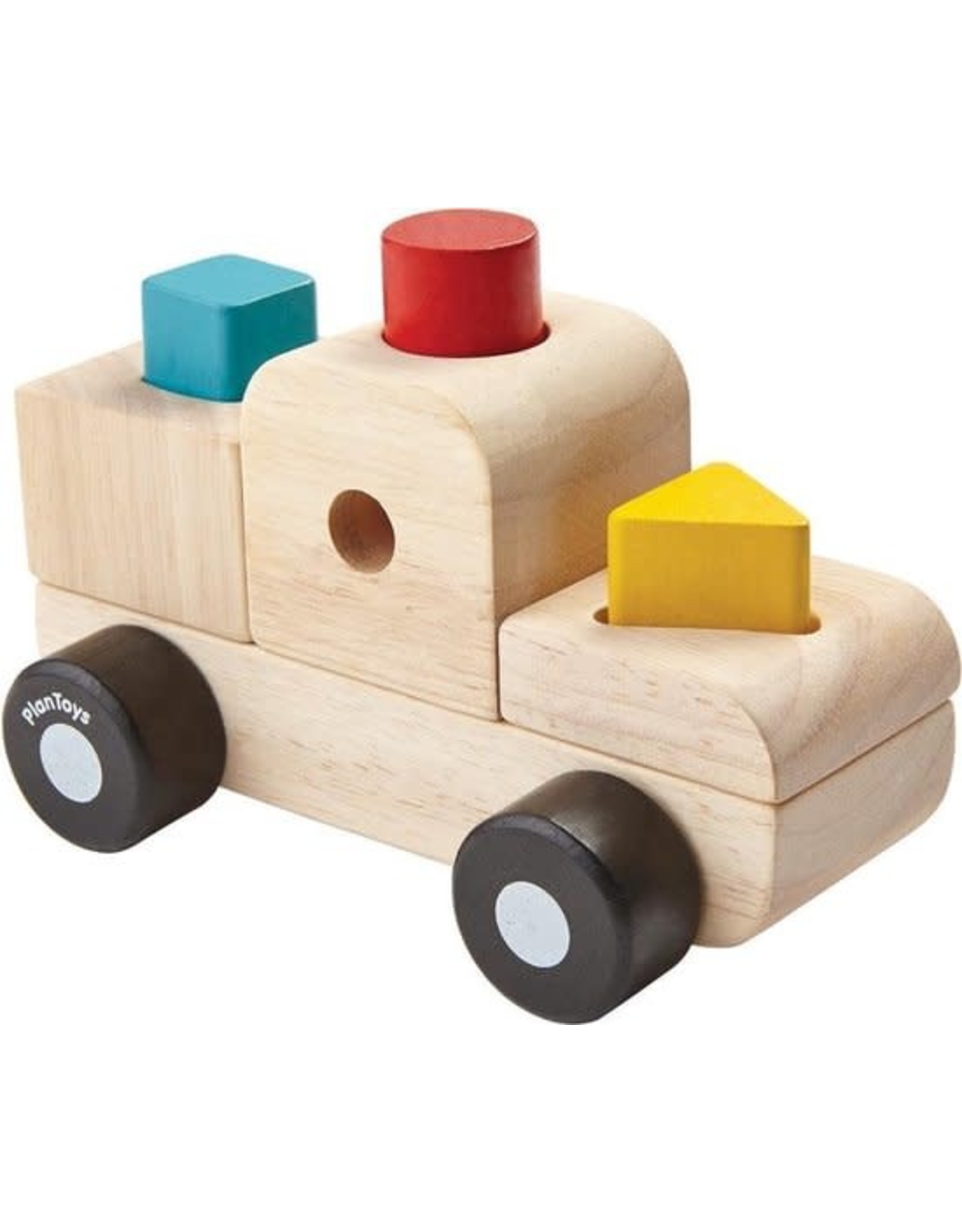 Plan Toys Plan Toys Sorting Puzzle Truck - Vormenpuzzel Vrachtwagen