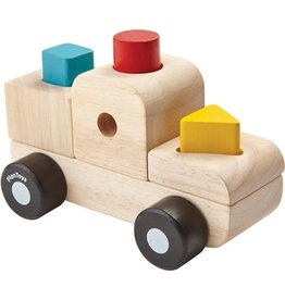 Plan Toys Plan Toys Sorting Puzzle Truck - Vormenpuzzel Vrachtwagen