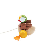 Plan Toys Plan Toys Pull-Along Duck  - Houten Trekfiguur Eend