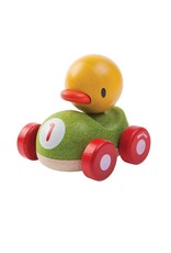 Plan Toys Plan Toys Houten Speelvoertuig Auto Eend - Duck Racer
