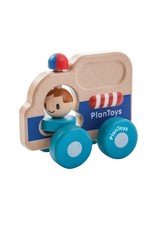 Plan Toys Plan Toys Wooden Rescue Car - Houten Politiewagen