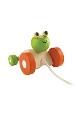 Plan Toys Plan Toys Jumping Frog - Trekfiguur Springende Kikker