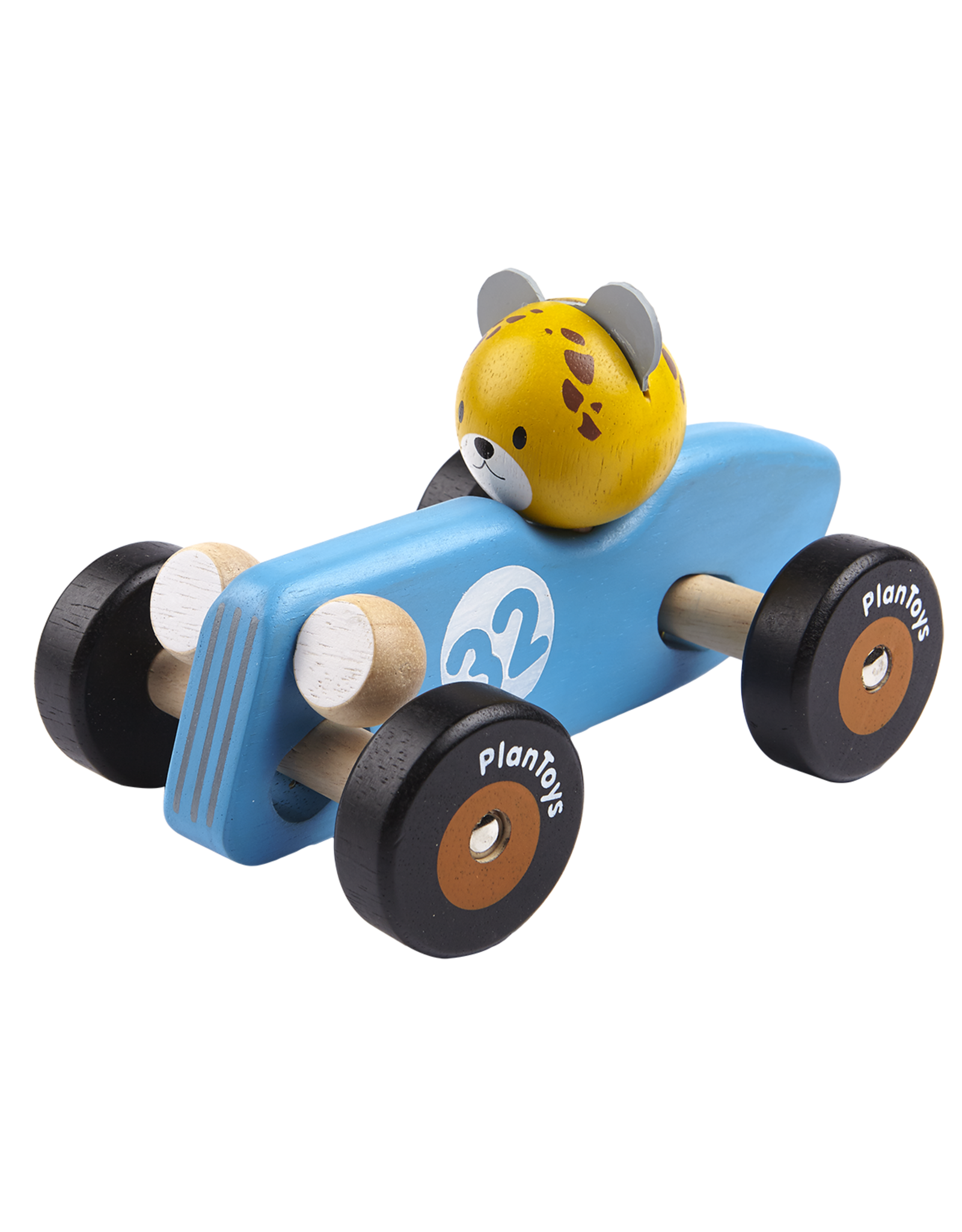Plan Toys Plan Toys Cheetah Racing Car - Houten Racewagen Cheetah