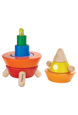 Plan Toys Plan Toys Cone Sorting Rocket - Kegel Stapel Raket