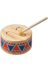 Plan Toys Plan Toys Solid Drum - Houten Trommel