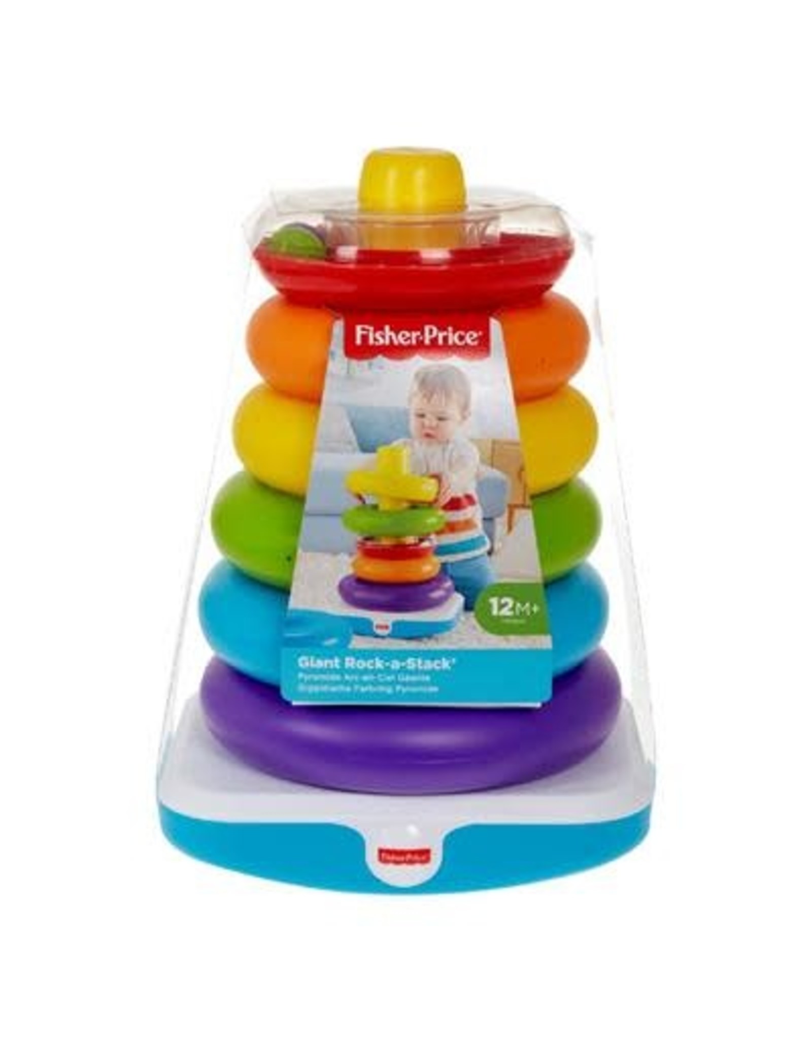 Hangen ik klaag Industrieel Fisher Price Stapelringen XL - Rock a stack XL - Marja's Shop