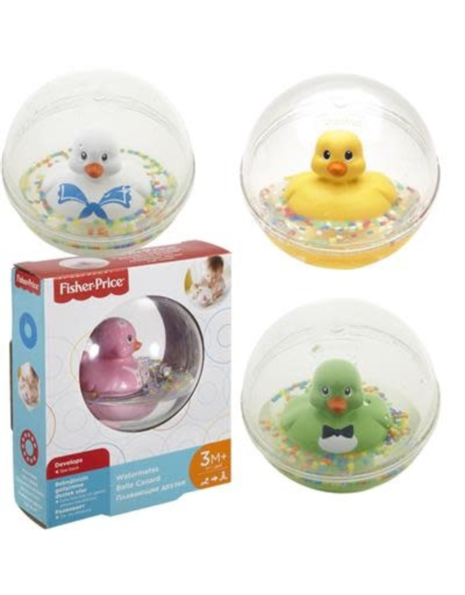 Fisher Price Fisher Price waterbal gele  eend
