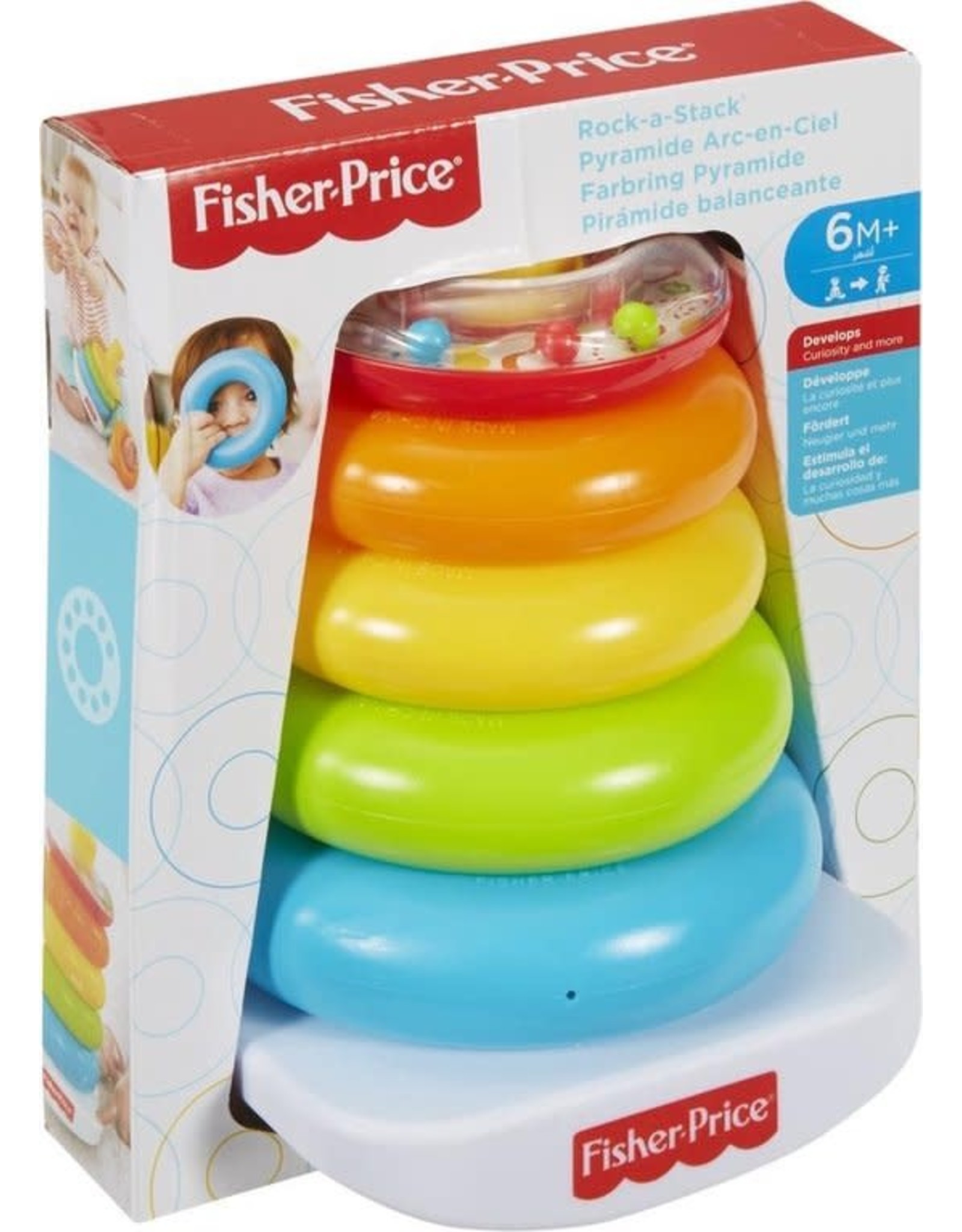 Fisher Price Fisher Price Stapelringen Pyramide - Rock-a-stack