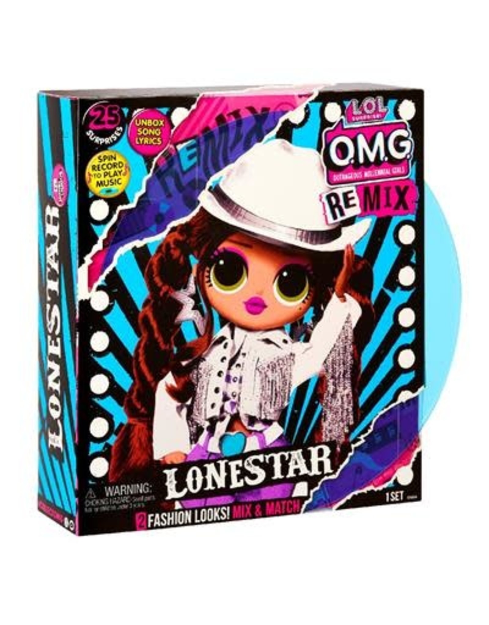 L.O.L.Surprise LOL Surprise Remix Doll Lonestar - Outrageous Millennial Girl