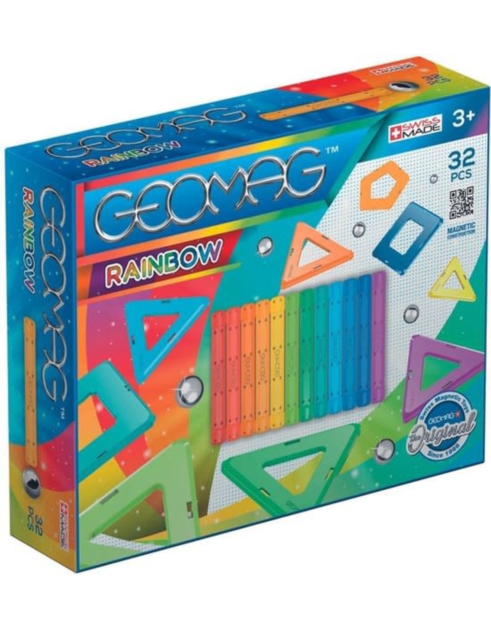 Tactic Geomag Rainbow 32-Delig