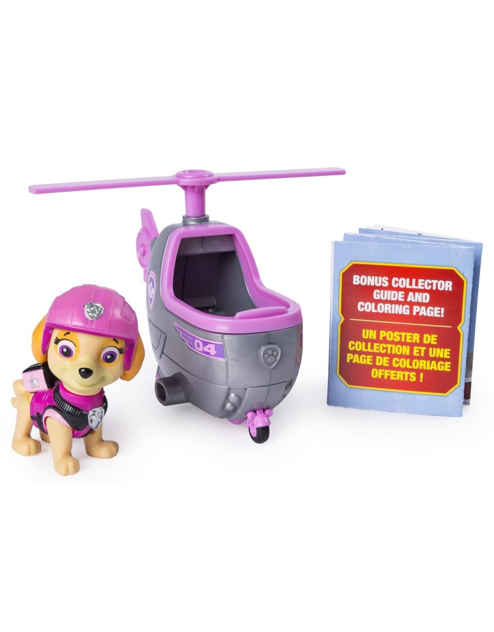 Spinmaster Paw Patrol Mini Vehicle Ultimate Rescue - Skye Mini  Helicopter