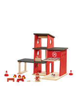 Plan Toys Plan Toys Fire Station - Brandweerkazerne Plan Toys Plan Toys Fire Station - Brandweerkazerne