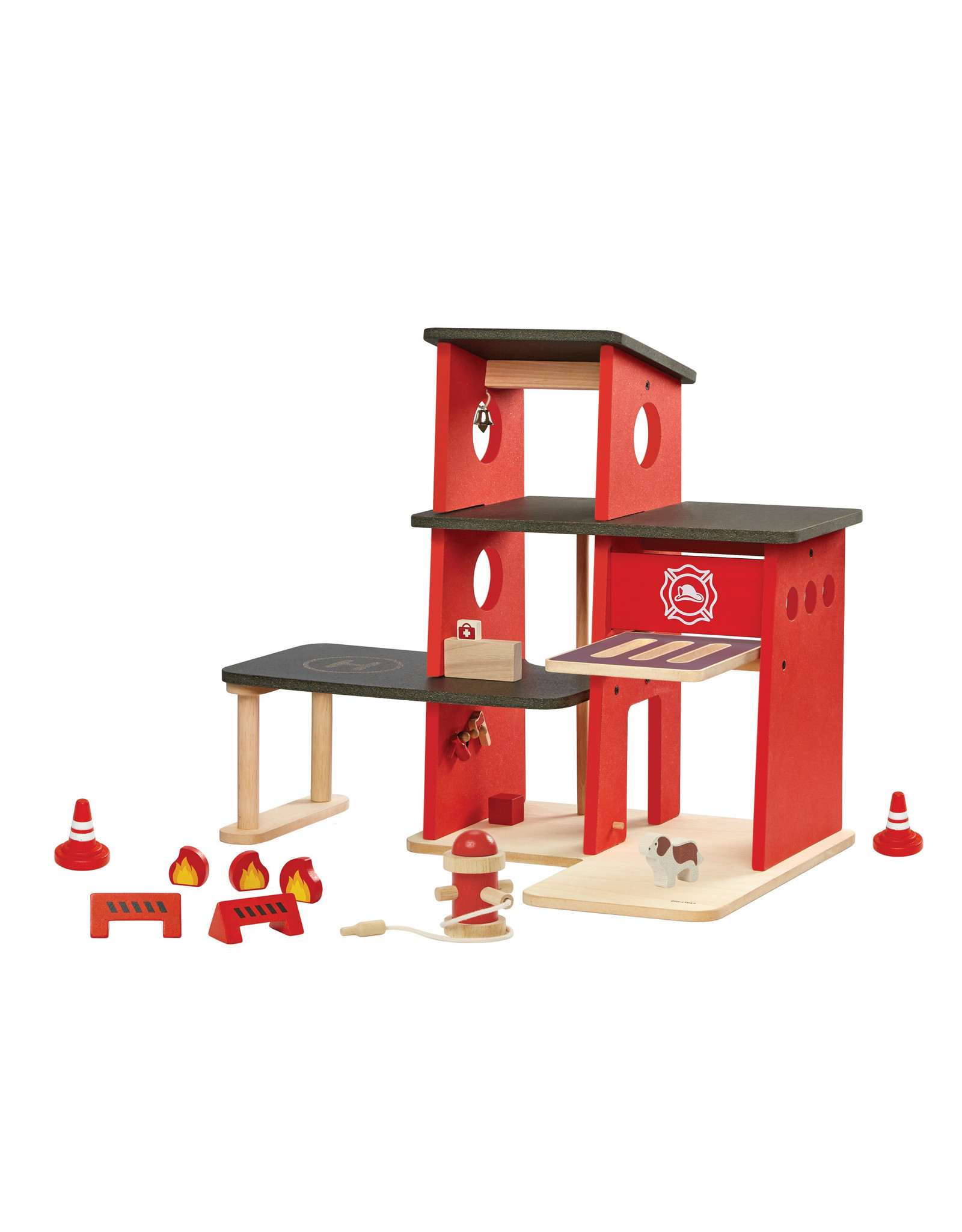 Plan Toys Plan Toys Fire Station - Brandweerkazerne