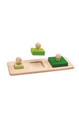 Plan Toys Plan Toys Square Matching Puzzle - Vierkant Vormen Puzzel