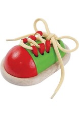 Plan Toys Plan Toys Tie-Up Shoe - Houten Veter Schoen