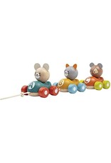 Plan Toys Plan Toys Houten Trekfiguur Dierentrein - Animal Train