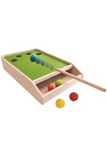 Plan Toys Plan Toys Ball Shoot Board Game - Houten Biljart Spel