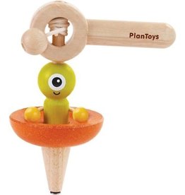 Plan Toys Plan Toys Spaceship Top - Ruimteschip Tol