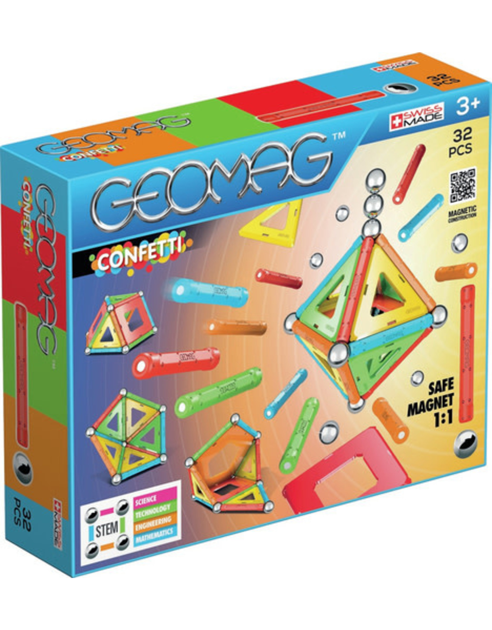 Geomag Geomag Confetti 32-Delig