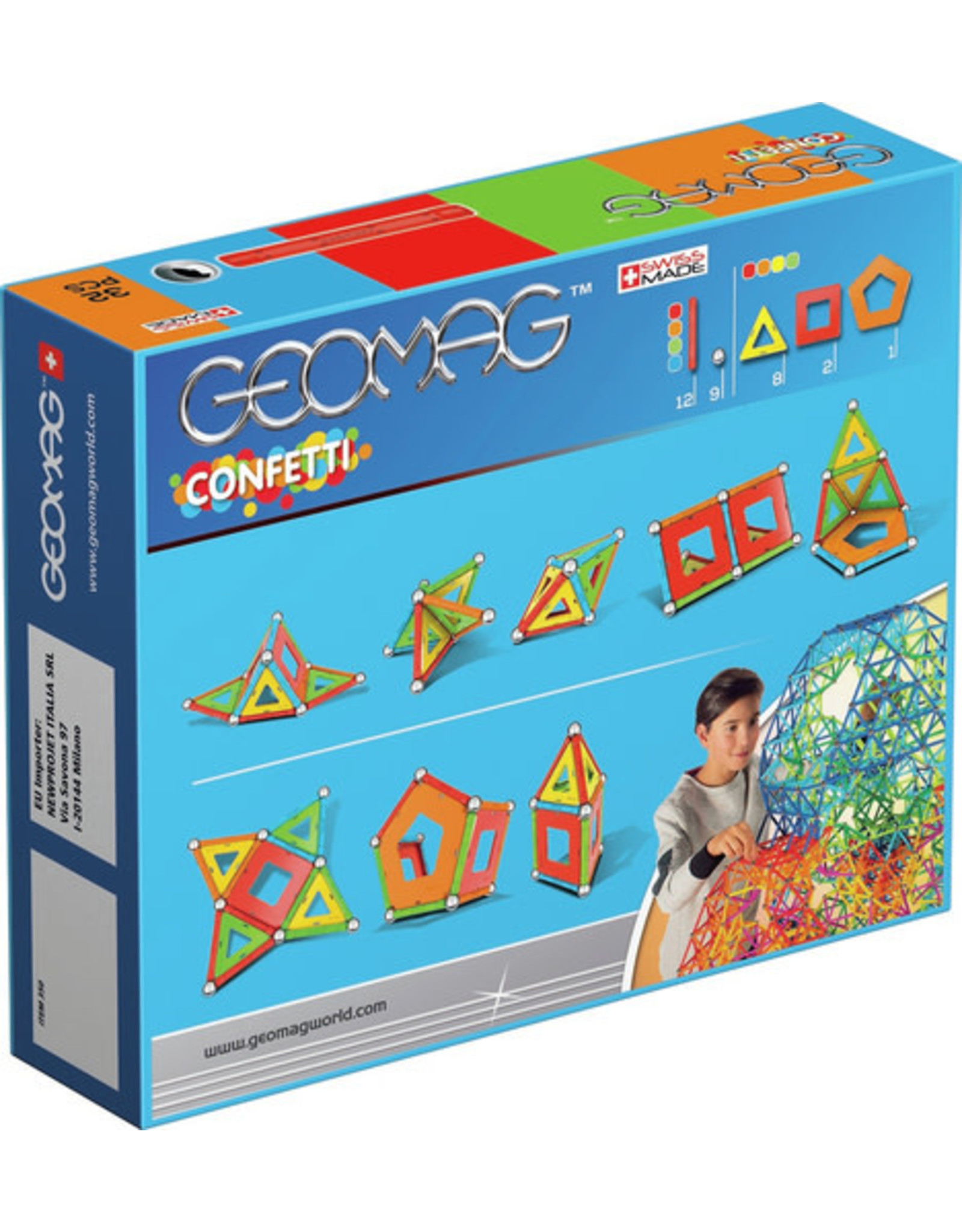 Geomag Geomag Confetti 32-Delig