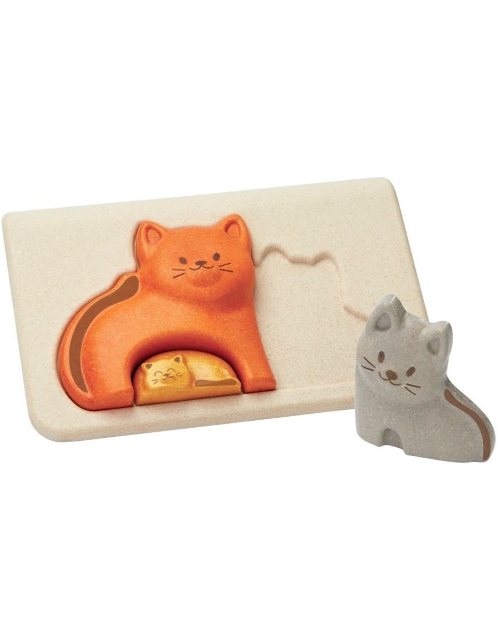 Plan Toys Plan Toys Cat Puzzle - Poezen Puzzel