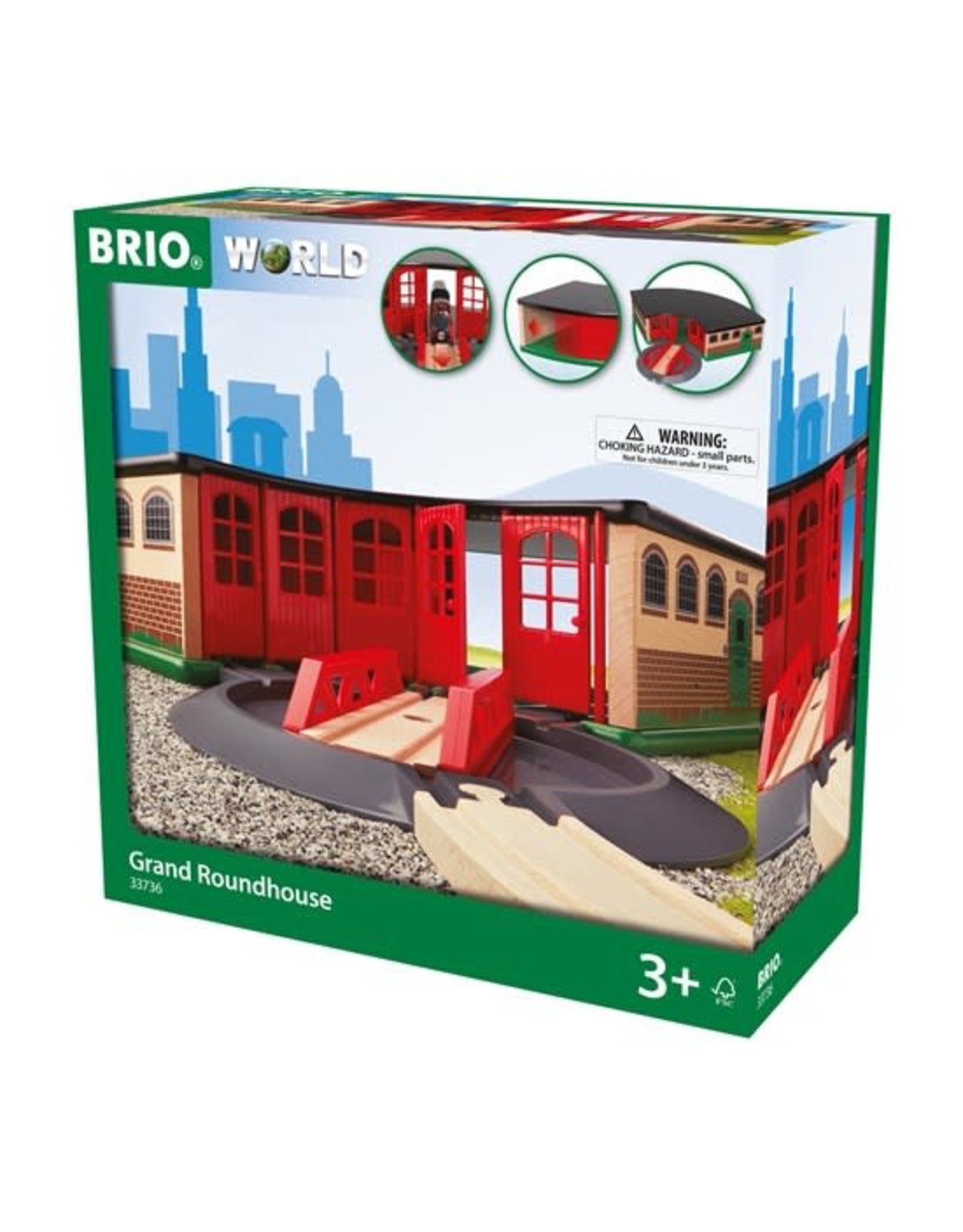 Brio Brio World 33736 Grote Ronde Remise - Grand Roundhouse