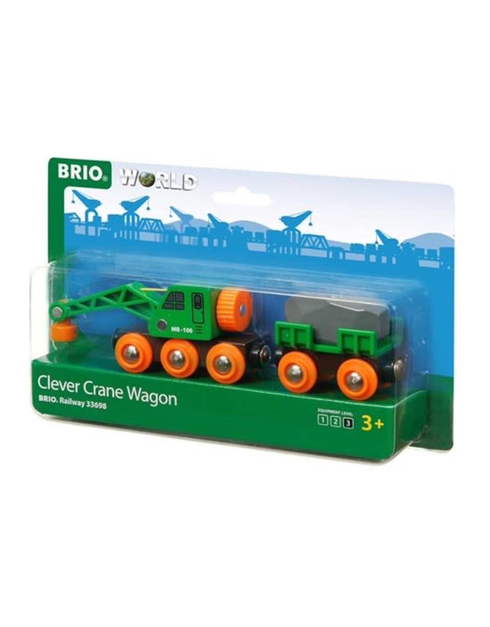 Brio Brio World 33698 Kraanwagon - Clever Crane Wagon