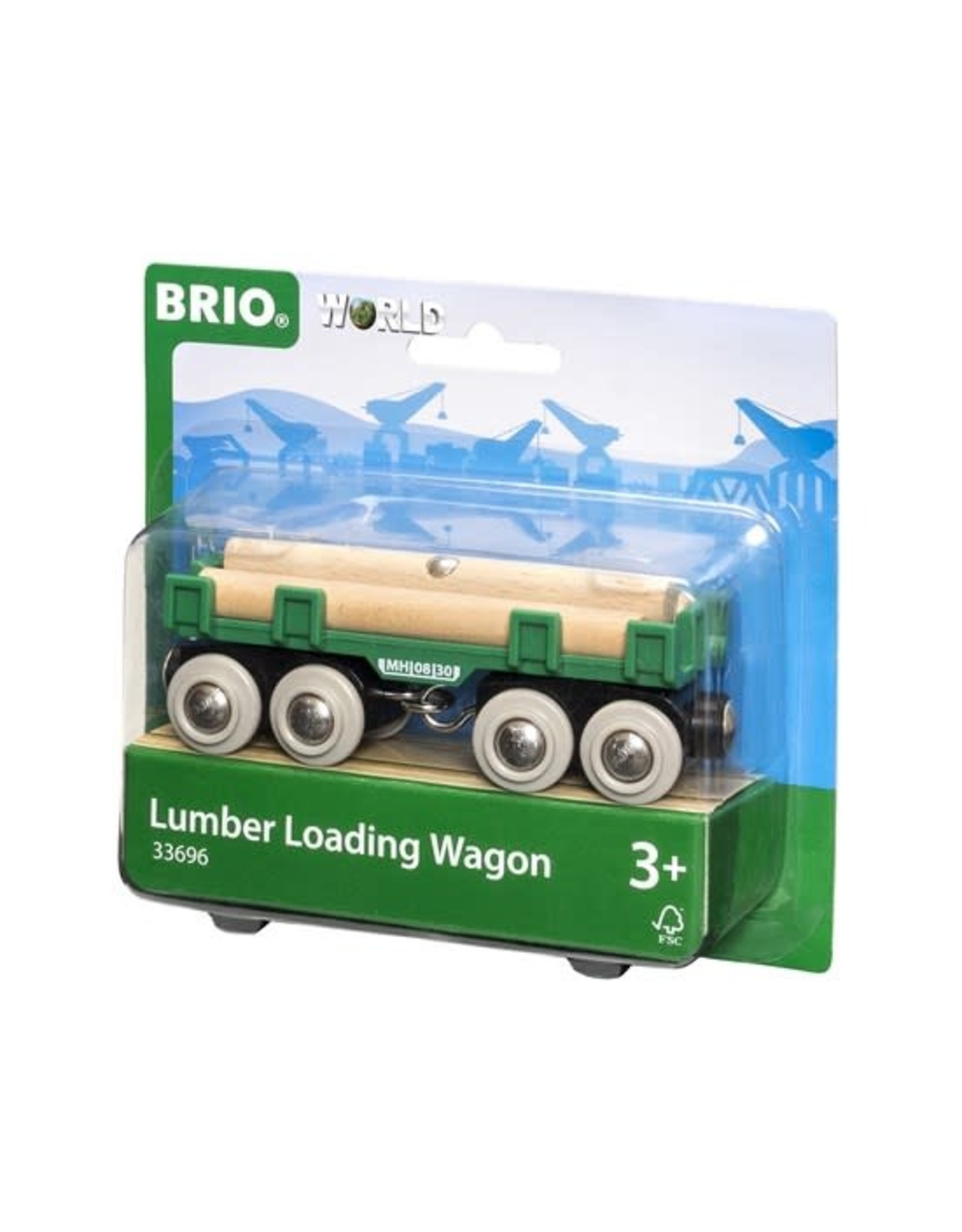 Brio Brio World 33696 Houttransport Wagon - Lumber  Loading Wagon