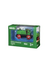 Brio Brio World 33595 Groene Locomotief op Batterijen -  Battery Powered Engine