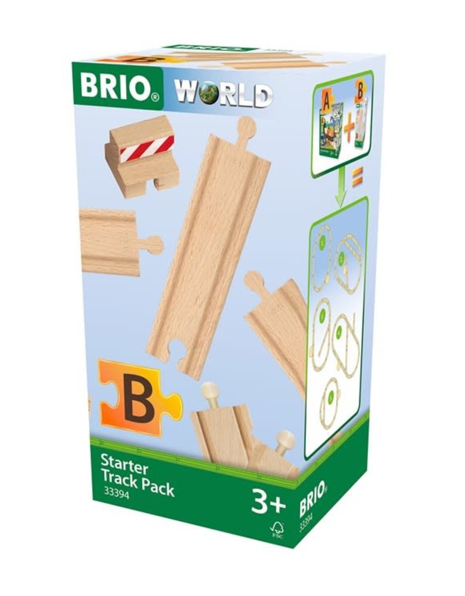 Brio Brio World 33394 Starterspakket B - Starter Track Pack B