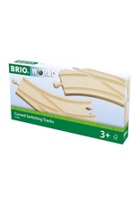 Brio Brio World 33346 Gebogen Spoorwissels - Curved Switching Tracks