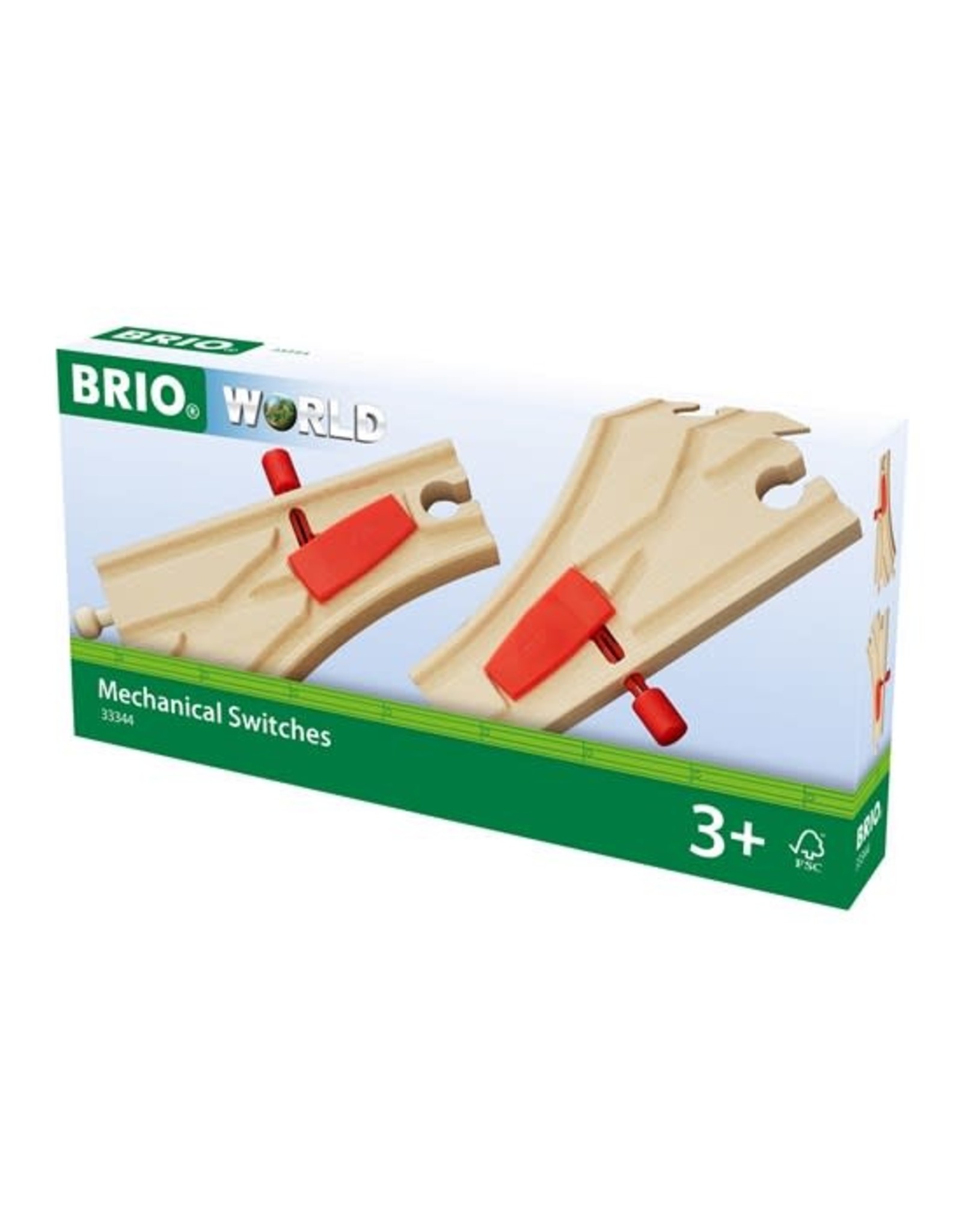 Brio Brio World 33344 Meganische Spoorwissels -  Mechanical Switches