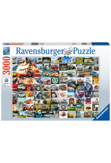 Ravensburger Ravensburger puzzel 160181 99 VW Bulli Moments  3000 stukjes Ravensburger Ravensburger puzzel 160181 99 VW Bulli Moments  3000 stukjes