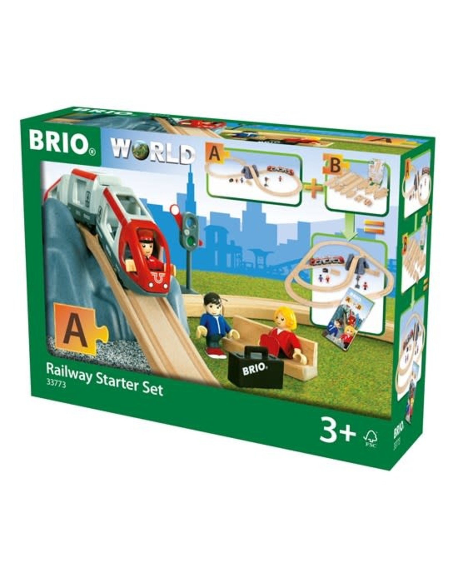 Brio Brio World 33773 Trein Starterset A - Railway Starterset