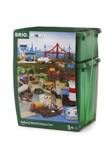 Brio Brio World 33766 Luxe Set Spoorwegwereld - Railway World Deluxe Set