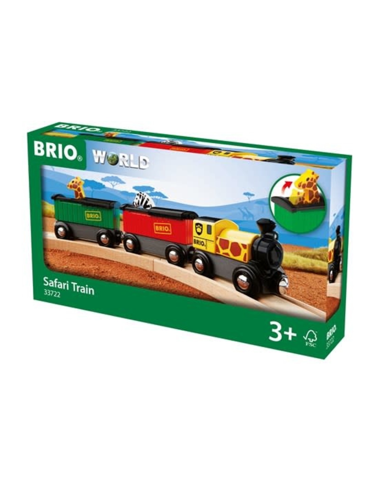 Brio Brio World 33722 Safari Trein - Safari Train