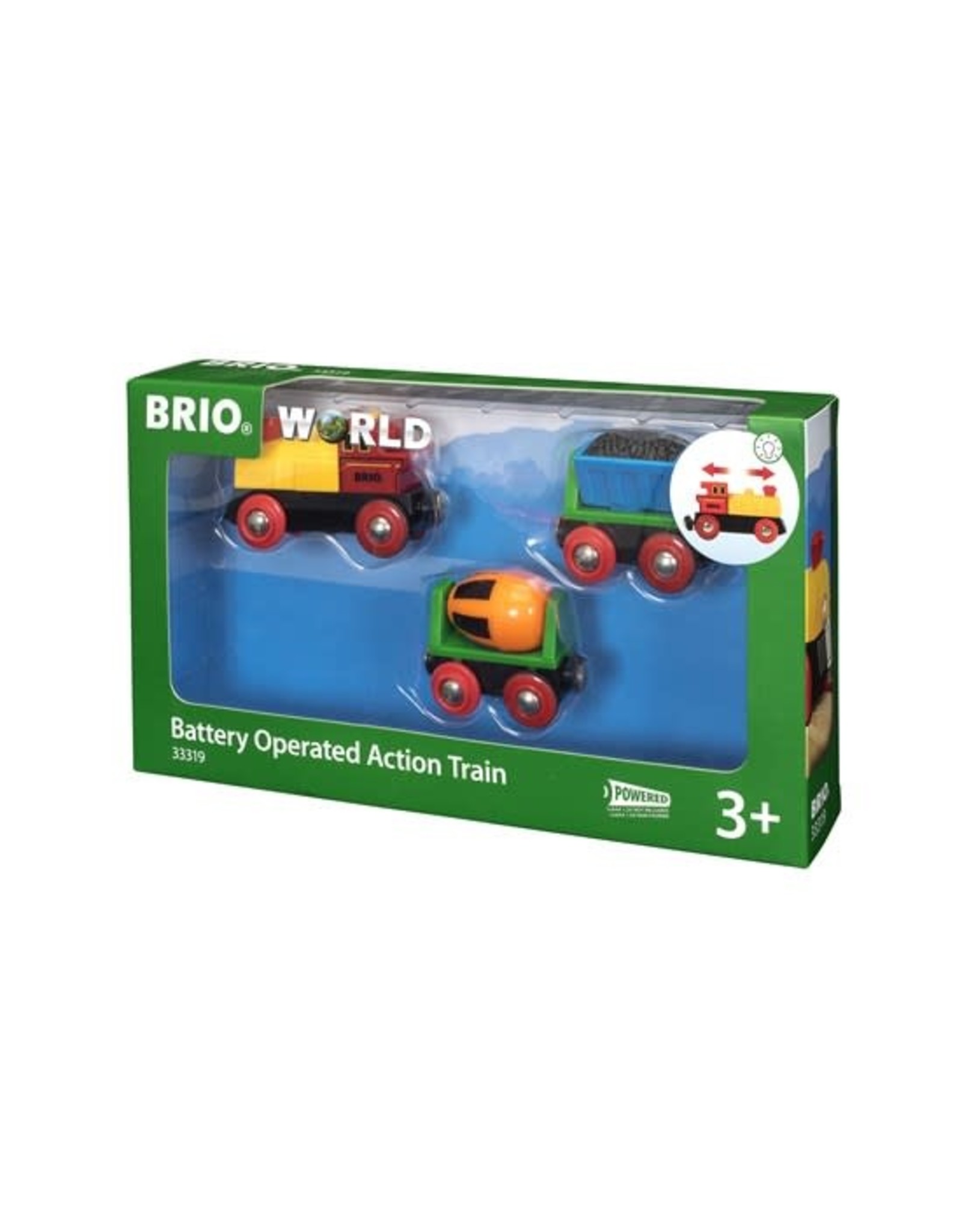 Brio Brio World 33319 Trein op Batterijen - Battery Operated Action Train