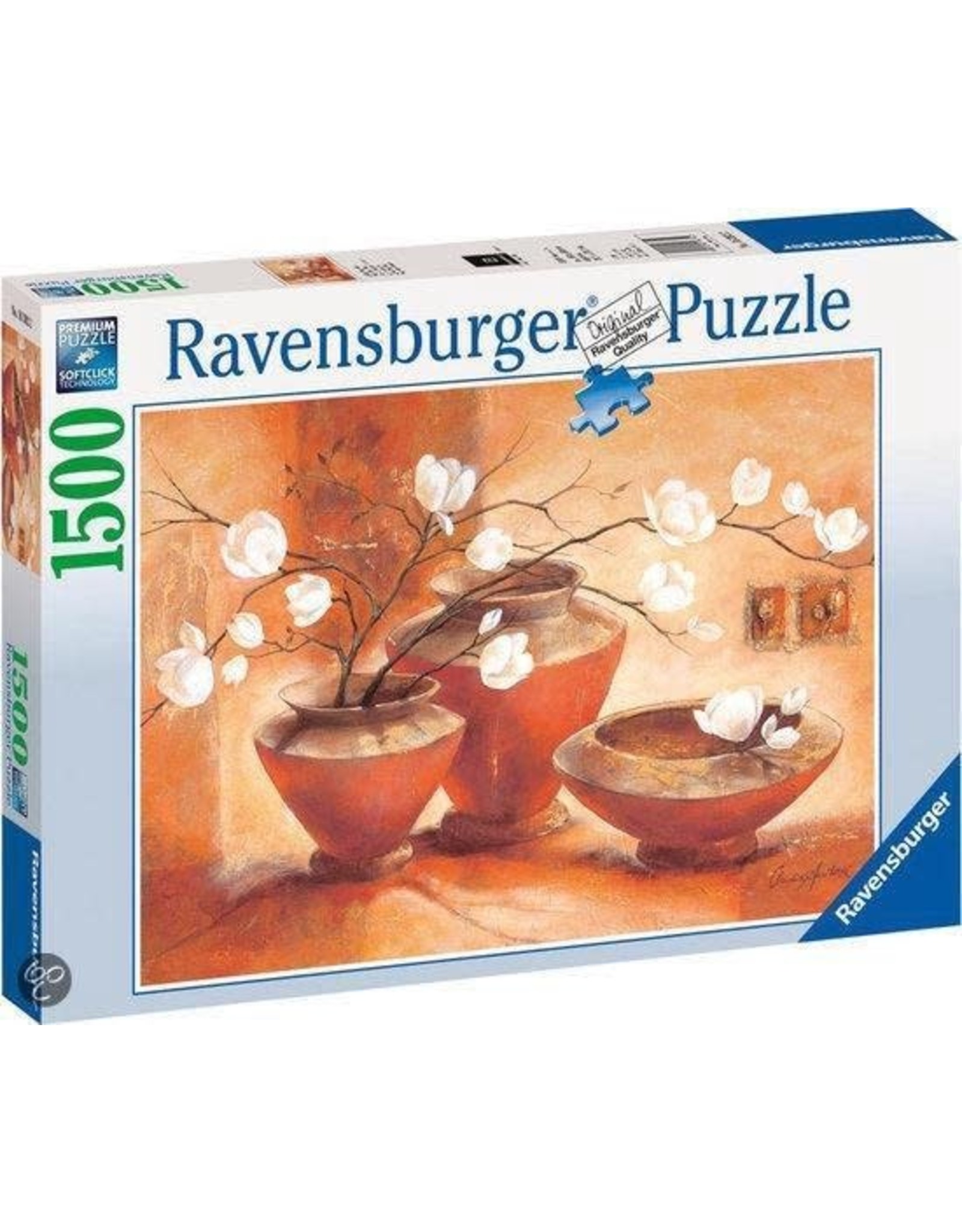Ravensburger Ravensburger puzzel 163922 Witte Magnolia - 1500 stukjes