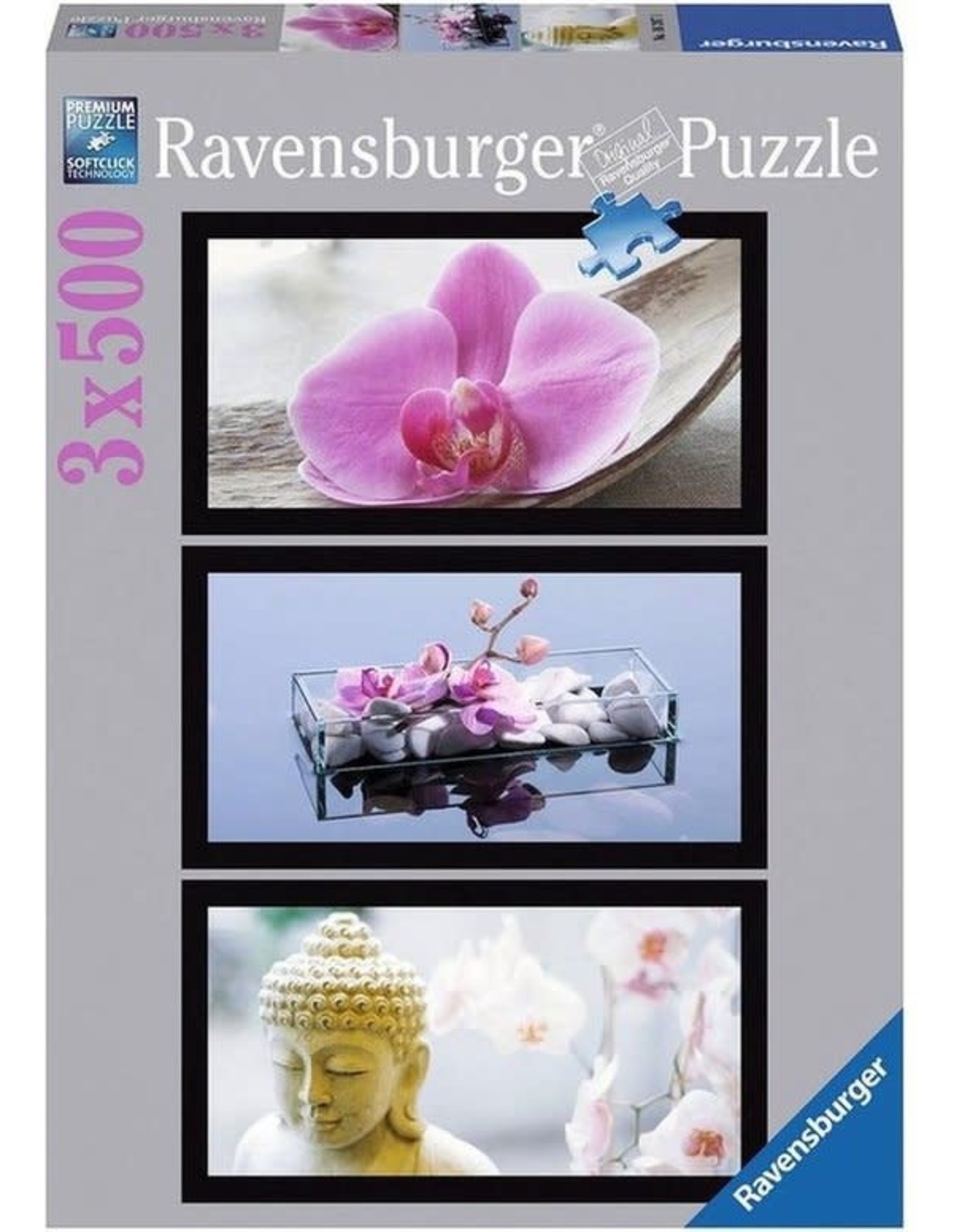 Ravensburger Ravensburger puzzel 162871 Zen-Ambiance 3X500 (1500) stukjes