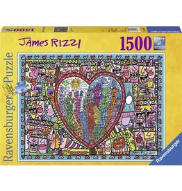 Ravensburger Ravensburger puzzel 162956 James Rizzi - All That Love In The Middle Of The City 1500 stukjes