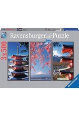 Ravensburger Ravensburger puzzel 163151 Japan 3X500 (1500) stukjes