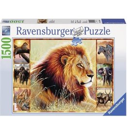 Ravensburger Ravensburger puzzel 163205 Wilde Dieren Van De Savanne - 1500 stukjes