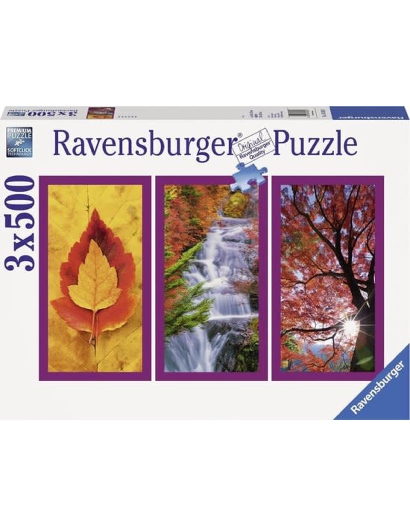 Ravensburger Ravensburger puzzel 163281 Herfstimpressies  3X500 (1500) stukjes