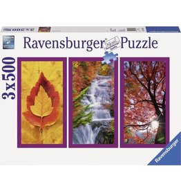 Ravensburger Ravensburger puzzel 163281 Herfstimpressies  3X500 (1500) stukjes