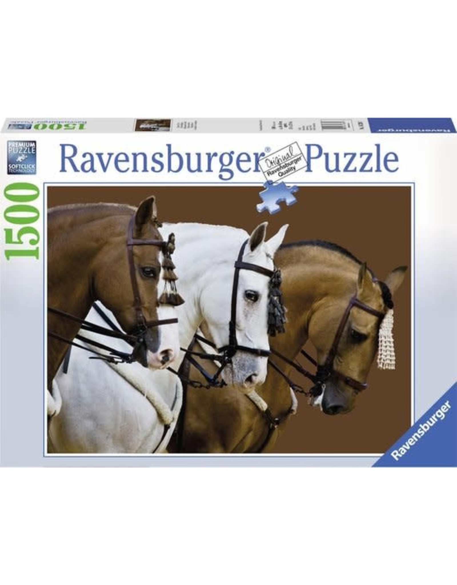 Ravensburger Ravensburger puzzel  163397 Elegante Paarden 1500 stukjes