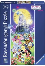 Ravensburger Ravensburger puzzel Panorma 150564  Disney Kasteel - 1000 stukjes