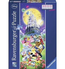 Ravensburger Ravensburger Puzzel 150564 Panorma   Disney Kasteel - 1000 stukjes