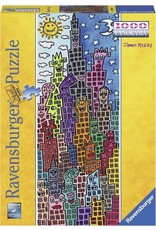 Ravensburger Ravensburger puzzel Panorama 150656 J. Rizzi: Fun Sun Right Night - 1000 stukjes