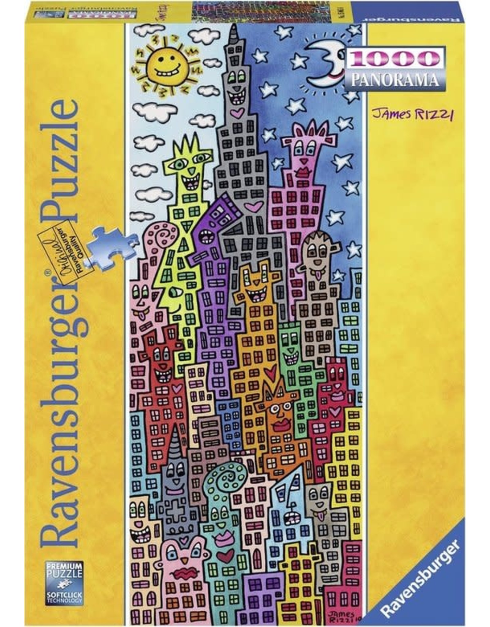 Traditioneel campus Gespecificeerd Ravensburger puzzel Panorama 150656 J. Rizzi: Fun Sun Right Night - 1000  stukjes - Marja's Shop