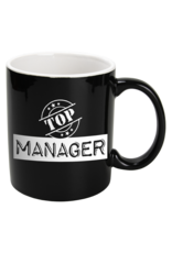 Paper Dreams Black & White Mok – Top Manager , Zwart